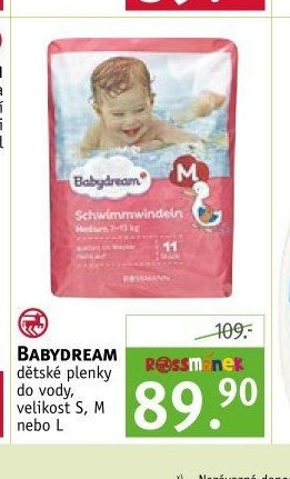 BABYDREAM dětské plenky do vody