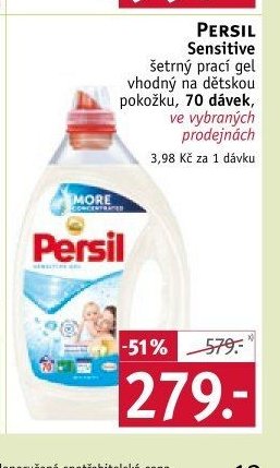 PERSIL Sensitive prací gel