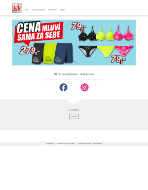 aktuální leták Kik textil 26.5.2021-1.6.2021