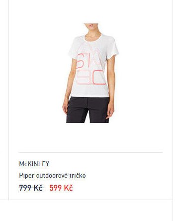 McKinley Piper outdoorové tričko - Intersport aktualniletaky.eu