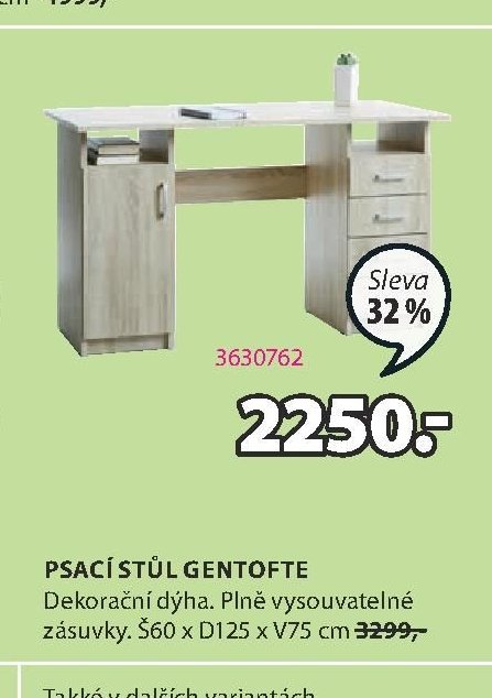 PSACÍ STŮL GENTOFTE - Jysk aktualniletaky.eu