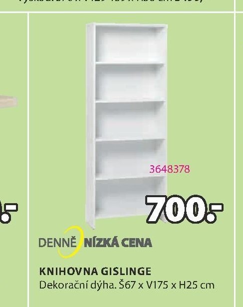 KNIHOVNA GISLINGE - Jysk aktualniletaky.eu