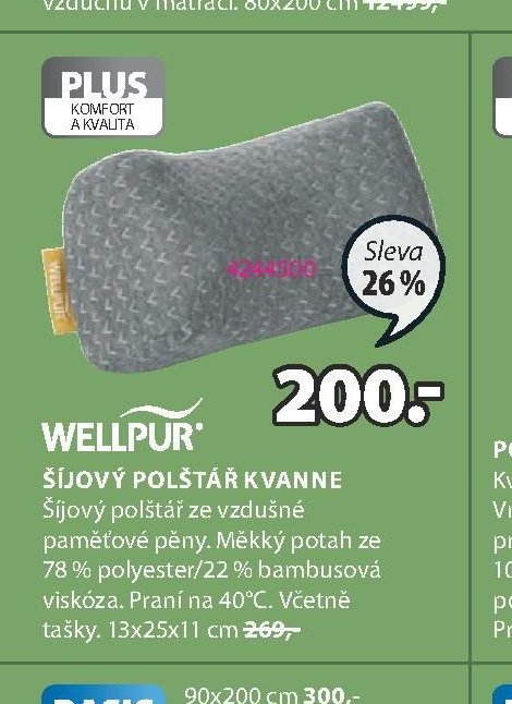 Šíjový polštář KVANNE