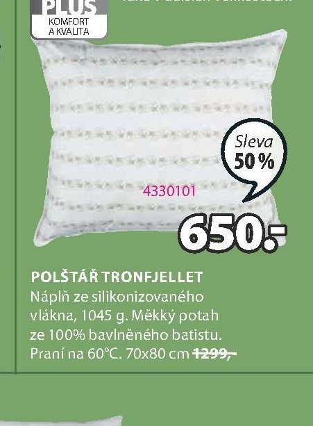 Polštář TRONFJELLET