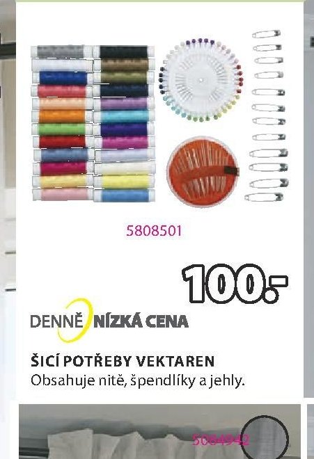 ŠICÍ POTŘEBY VEKTAREN