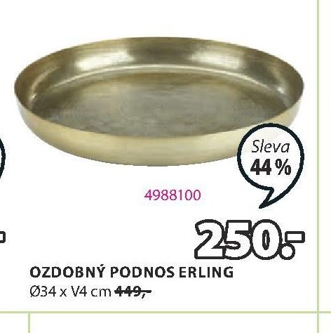 OZDOBNÝ PODNOS ERLING