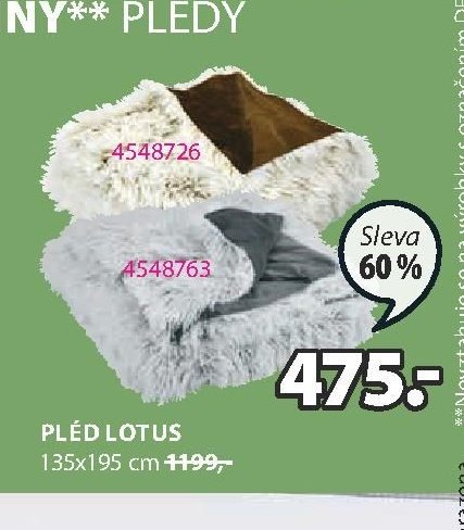 Pléd LOTUS