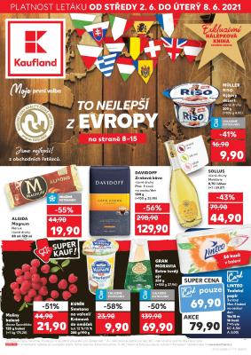 aktuální leták Kaufland 2.6.2021-8.6.2021