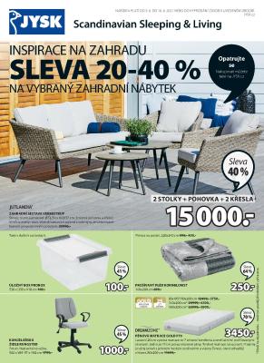 aktuální leták Jysk 3.6.2021-16.6.2021