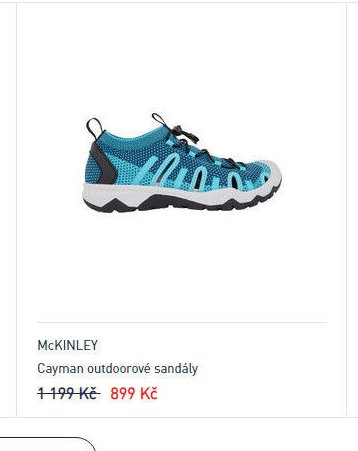 McKINLEY Cayman outdoorové sandály