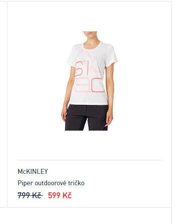 McKINLEY Piper outdoorové tričko