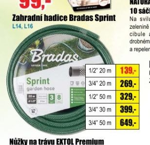 Zahradní hadice Bradas Sprint
