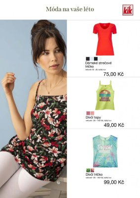 aktuální leták Kik textil 7.6.2021-30.6.2021
