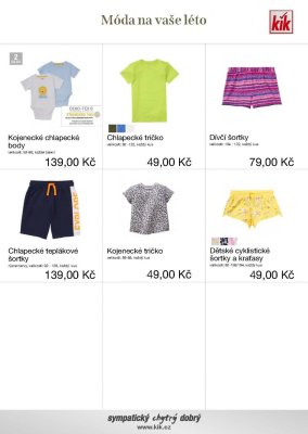 aktuální leták Kik textil 7.6.2021-30.6.2021