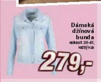 Dámská džínová bunda