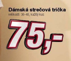 Dámská strečová trička