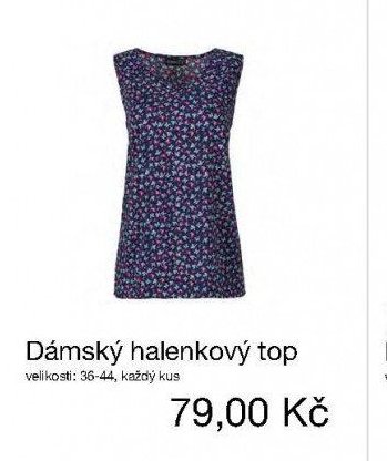 Dámský halenkový top