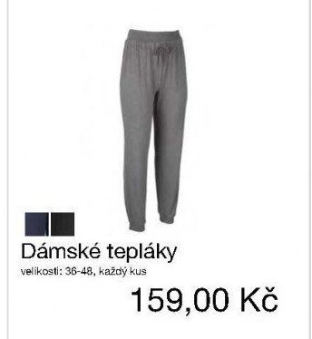 Dámské tepláky