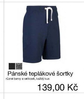 Pánské teplákové šortky