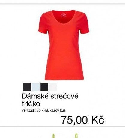 Dámské strečové tričko