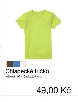 Chlapecké tričko