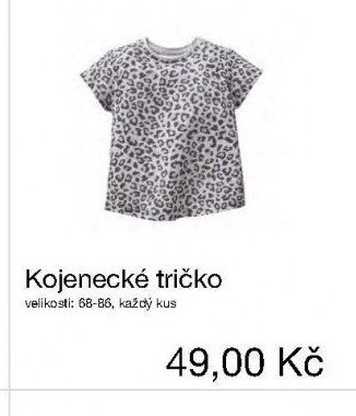 Kojenecké tričko