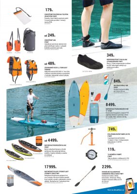 aktuální leták Decathlon 11.6.2021-31.8.2021