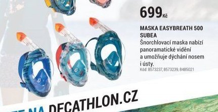 MASKA EASYBREATH 500 SUBEA