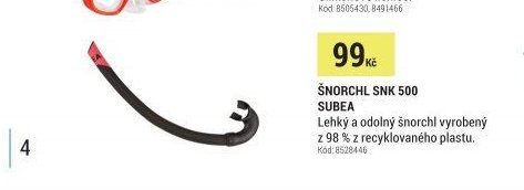 ŠNORCHL SNK 500 SUBEA