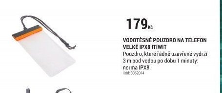 Vodotěsné pouzdro na telefon velké IPX8 ITIWIT