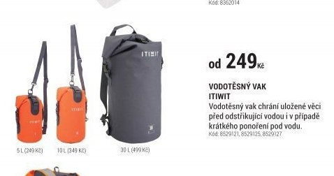 Vodotěsný vak ITIWIT