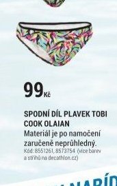 Spodní díl plavek TOBI COOK OLAIAN