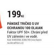 Pánské tričko s UV ochranou 100 OLAIAN