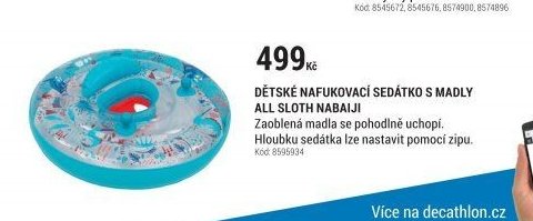 DĚTSKÉ NAFUKOVACÍ SEDÁTKO S MADLY ALL SLOTH NABAIJI