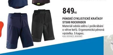 Pánské cyklistické kraťasy ST500 Rockrider