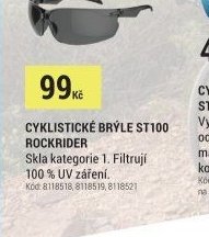 Cyklistické brýle ST100 Rockrider