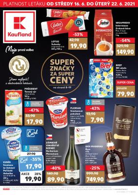 aktuální leták Kaufland 16.6.2021-22.6.2021