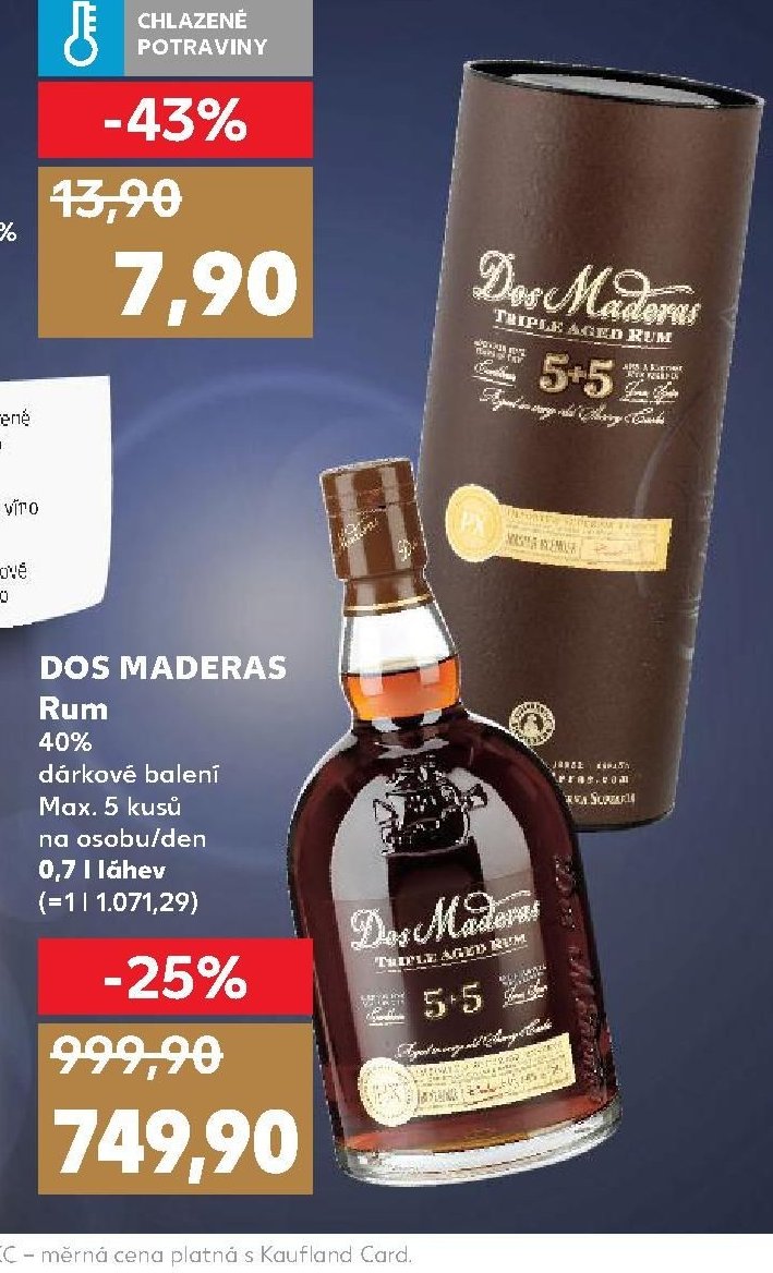 DOS MADERAS Rum
