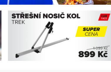Střešní nosič kol Trek