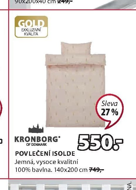 POVLEČENÍ ISOLDE