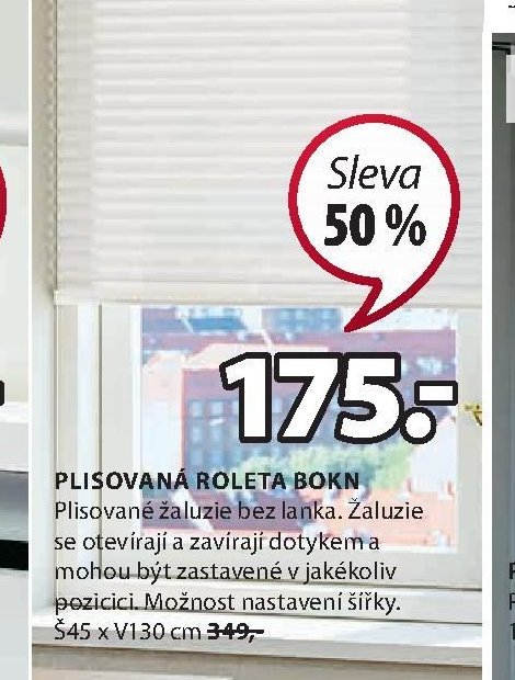 PLISOVANÁ ROLETA BOKN