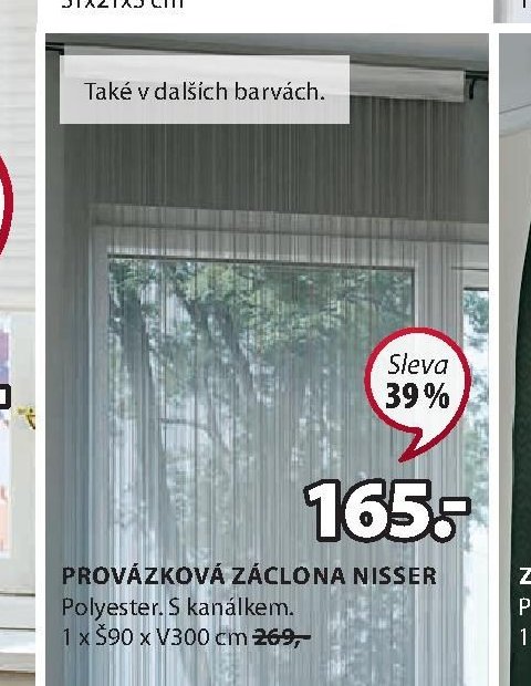 PROVÁZKOVÁ ZÁCLONA NISSER