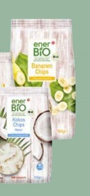 enerBIO bananové chipsy