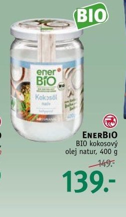 enerBIO kokosový olej