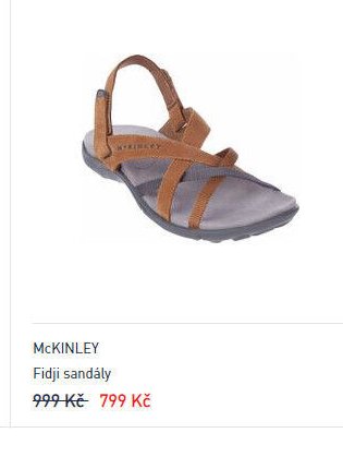 McKINLEY Fidji sandály