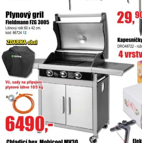 Plynový gril Fieldmann FZG 3005 - EVA.cz aktualniletaky.eu