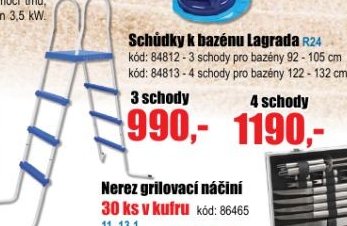 Schůdky k bazénu Lagrada - EVA.cz aktualniletaky.eu