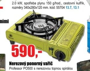 Přenosný plynový vařič Meva - EVA.cz aktualniletaky.eu