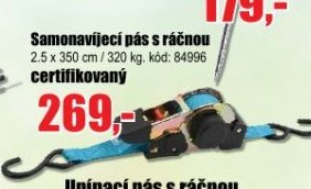 Samonavíjecí pás s ráčnou - EVA.cz aktualniletaky.eu