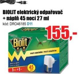 BIOLIT elektrický odpařovač + náplň 45 nocí 27 ml - EVA.cz aktualniletaky.eu